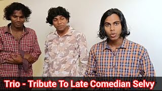 Trio tribute to Late Comedian Selvy  KONNACHE CHUKIK LAGON tiatr by Saby De Divar [upl. by Kelbee671]