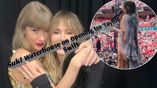 Suki Waterhouses Wembley Dream From Fan to Opening Act for Taylor Swift [upl. by Archambault529]