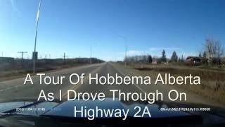 Driving through Hobbema Alberta on highway 2A [upl. by Rad745]