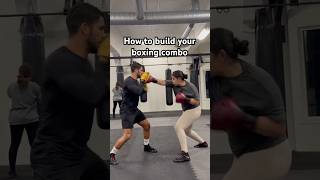 Boxing Tutorial How we practice and build combinations boxing siblinggoals [upl. by Studley477]