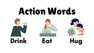 Learn Action Words for Kids  Vocabulary for Kids  Learning Action verb  kidsexplorify [upl. by Quartet71]