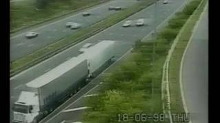 Police Camera Action  M25 Truck Crash [upl. by Peednas]