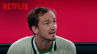 Daniil Medvedevs Mind Games  Break Point  Netflix [upl. by Bonner]