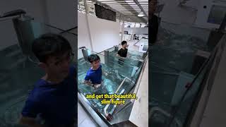 P300 running workout AQUAMAXX treadmill underwater rehabilitation dailyworkout [upl. by Winni]