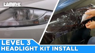 How to Tint Your Headlights  Laminx Level 3 Precut Kits [upl. by Lurette786]