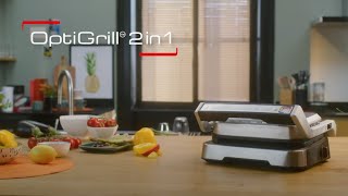 OptiGrill 2in1 GC772D  Gesundes BBQ genießen  Kontaktgrill von Tefal [upl. by Mila]