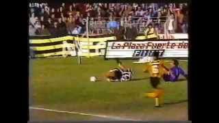 CAMPEONATO URUGUAYO 1991 29991  Peñarol vs Wanderers 0 a 0  Alvez ataja un penal [upl. by Om]