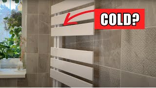 Towel Dryer Rail Air Bleed  Vent Tutorial  How To [upl. by Alguire]