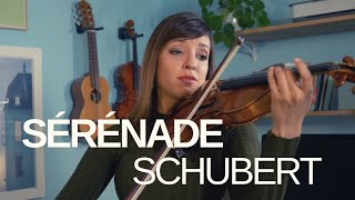 Schubert  Sérénade  violin cover  sheet music [upl. by Cut175]