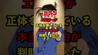 【名探偵コナン】新一が蘭に正体を明かさない理由がヤバすぎる コナン 都市伝説 名探偵コナン [upl. by Nnylf]