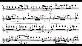 Vivaldi Concerto in A Minor first movement violin sheet music [upl. by Norrad]