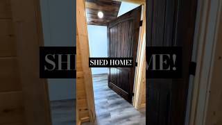 LIFE LIVING IN A SHED HOME  TINY HOME [upl. by Hobard]