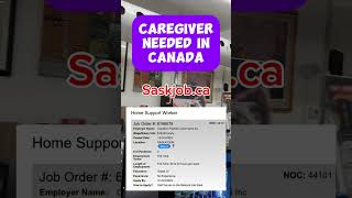 Caregiver Needed in Canada I Direct Hiring I Buhay Canada shorts [upl. by Hepsiba180]