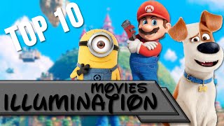 Top 10  HighestGrossing Illumination Movies 💰💵 [upl. by Ecnaralc]