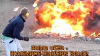 Potato Cannon Firebombs Highspeed Action 2010  TheBuG  GRG [upl. by Bodi503]