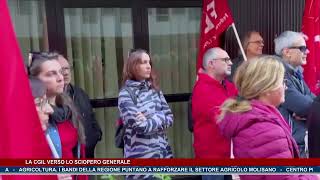 La Cgil verso lo sciopero generale  Trsp  news del 31124 [upl. by Olly]