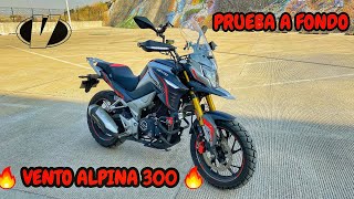 VENTO ALPINA 300 2023  REVIEW Y PRUEBA DE MANEJO A FONDO  ESQUE LO TIENE TODO  ES PERFECTA  🔥😱 [upl. by Tillinger]