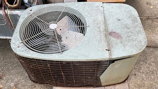 I saved a 1979 Carrier Compact Central Air Conditioner [upl. by Dedric917]