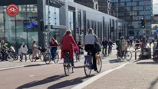 Utrecht Cycling Rush Hour [upl. by Atnoled]