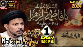 🔴 Part 2 AyyameFatemiya2024  Maulana Nadeem Asghar sb Aurangabad Maharashtra India [upl. by Barcroft587]