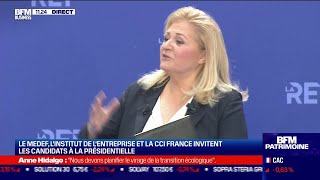 Marine Le Pen face aux entrepreneurs le grand oral économique [upl. by Naehgem]