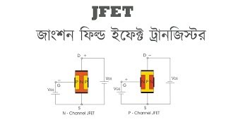 JFET  Junction Field Effect Transistor in Bangla  জাংশন ফিল্ড ইফেক্ট ট্রানজিস্টর  Voltage Lab [upl. by Waldo504]