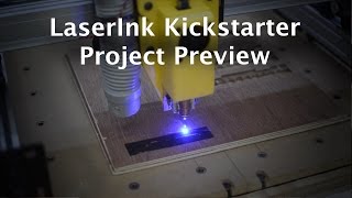 Preview LaserInk Upgrade for the Shapeoko 2 [upl. by Crescin]