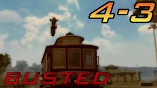 Stuntman Ignition Walkthrough 100 Overdrive Scene 3  Busted [upl. by Odracer]