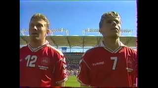 Der er et yndigt land  Danmark nationalsang  France 98 [upl. by Aarika572]