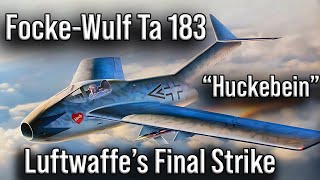 Luftwaffes Desperation created this FockeWulf Ta 183 Huckebein [upl. by Gine898]