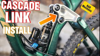 MTB Norco Optic Cascade Link install by worst mechanic [upl. by Glavin559]