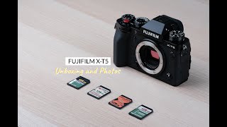 Fujifilm XT5  Unboxing and Photos [upl. by Esyla]