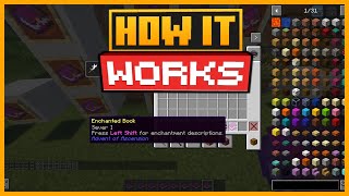 🟨 HOW SEVER ENCHANTMENT WORKS MOD ADVENT OF ASCENSION  MINECRAFT [upl. by Asyl]