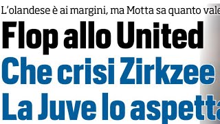 ZIRKZEE GONÇALO RAMOS IL SOLITO DAVID MONTERO OUT RASSEGNA NEWS JUVE GJUST BACCI [upl. by Nmutua263]