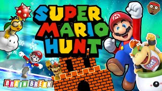 Super Mario HUNT  Brain Break  Super Mario Chase  Mario Run and Freeze  PhonicsMan Fitness [upl. by Leikeze]