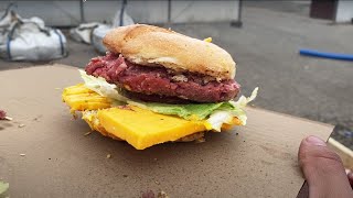 How To Make A Hamburger With A Chainsaw [upl. by Georgina642]