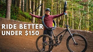 10 Mountain Bike Products under 150 to make you a better rider [upl. by Atsahs]