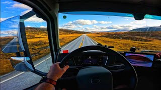 Oppdal  Folldal POV Truck Driving Norway 4K Volvo FH540 8x4 [upl. by Alguire]