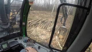 HOW TO OPERATE A JD FORWARDER [upl. by Rydder862]