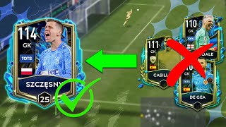 This GoalKeeper is Amazing TOTS SZCZESNY Max Rated Review  Fifa Mobile 23 [upl. by Nishom173]