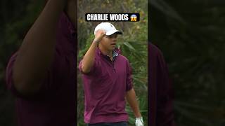 Charlie Woods chips in for birdie in front of his dad 👏 [upl. by Yorel594]