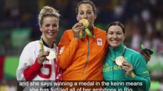 Rio 2016 Anna Meares takes out bronze in womens keirin final [upl. by Jardena]