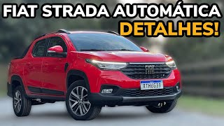 Nova Fiat Strada Volcano 2022 em detalhes  Falando de Carros [upl. by Meelas]