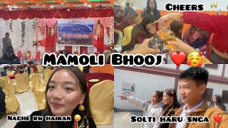 Mamoli Bhooj 🥳❤️ Solti haru snga nachiyou 😉 [upl. by Karyl]