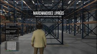 Entrepôt De Marchandise GTA V Online [upl. by Lilyan299]