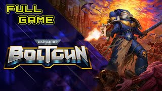 Warhammer 40K Boltgun FULL GAME Hard Difficulty No Commentary Walkthrough [upl. by Atteuqcaj]