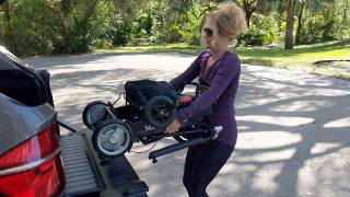 Airhawk Power Folding Wheelchair Overview [upl. by Bred]