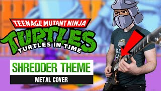 THE FINAL SHELLSHOCK SHREDDER BOSS  TMNT IV TURTLES IN TIME  Epic Metal Remix by CelestiC [upl. by Boylston]