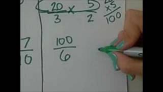 6th Grade Math Multiplying Fractions Pt 2 [upl. by Ybur]