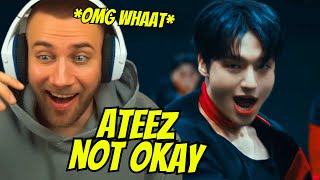 OMG ATEEZ에이티즈  NOT OKAY Official MV  REACTION [upl. by Keung]